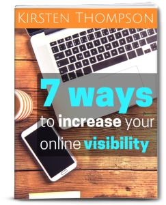 e-book: 7 ways to increase your online visibility